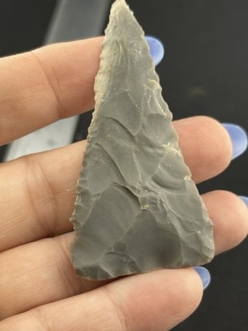 Triangle Indian Artifact Arrowhead - 3