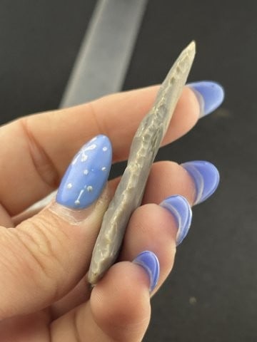 Triangle Indian Artifact Arrowhead - 4