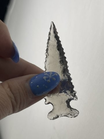 Glass Arrowhead - 3