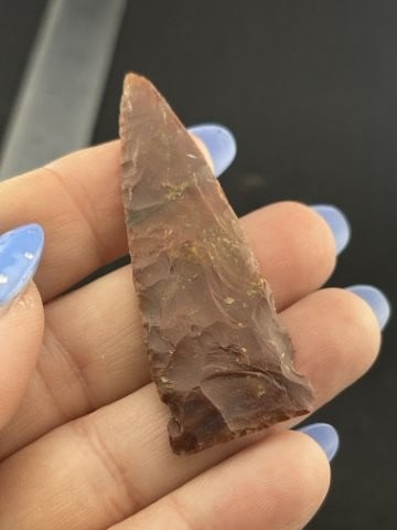 Stemmed Point Indian Artifact Arrowhead - 3