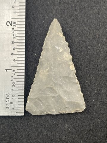 Triangle Indian Artifact Arrowhead (1 of 4)