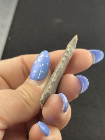 Triangle Indian Artifact Arrowhead - 4