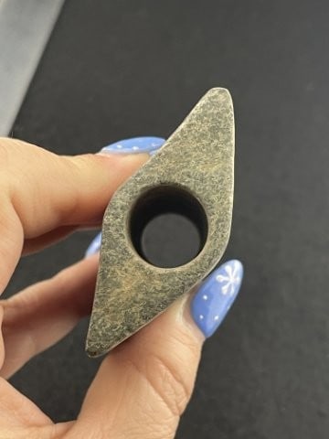 Bannerstone Indian Artifact Arrowhead - 4