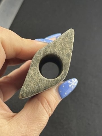 Bannerstone Indian Artifact Arrowhead - 5