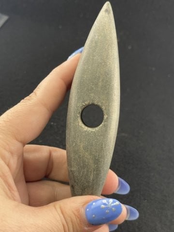 Bannerstone Indian Artifact Arrowhead - 3