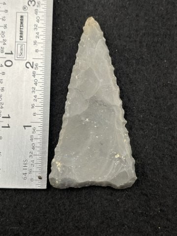 Triangle Indian Artifact Arrowhead (1 of 4)