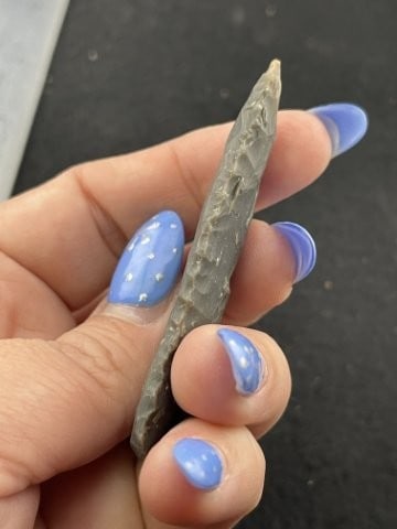 Triangle Indian Artifact Arrowhead - 4