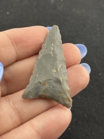Triangle Indian Artifact Arrowhead - 3