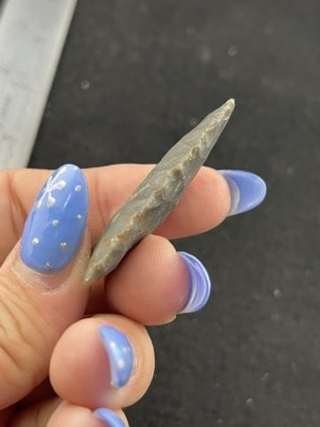 Triangle Indian Artifact Arrowhead - 4