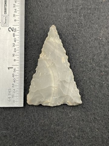 Triangle Indian Artifact Arrowhead (1 of 4)