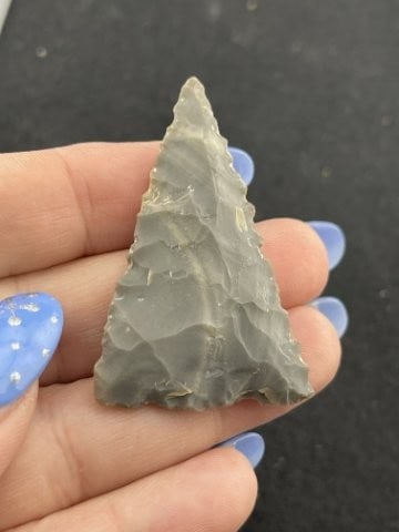 Triangle Indian Artifact Arrowhead - 3