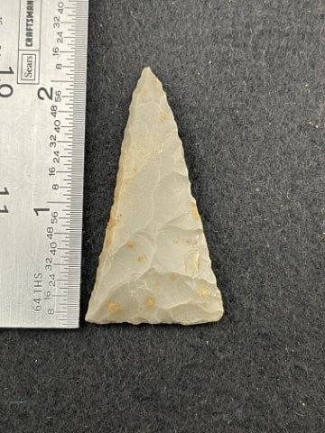 Triangle Indian Artifact Arrowhead (1 of 4)