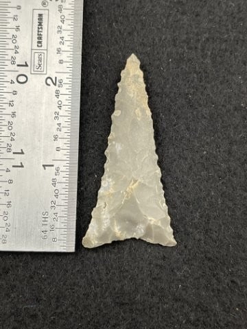 Triangle Indian Artifact Arrowhead (1 of 4)