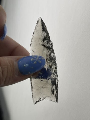 Glass Arrowhead - 3