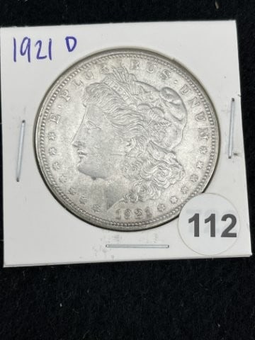 1921 D Morgan Silver Dollar Coin: KEY WORDS: INDIAN ARTIFACT ARTIFACTS ARROWHEAD ARROWHEADS NATIVE AMERICAN MISSISSIPPIAN QUAPAW CADDO POTTERY COINS MORGAN DOLLAR PEACE DOLLAR SILVER COINS. All coins have been Sigma tested for authent