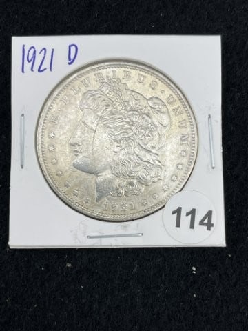 1921 D Morgan Silver Dollar Coin: KEY WORDS: INDIAN ARTIFACT ARTIFACTS ARROWHEAD ARROWHEADS NATIVE AMERICAN MISSISSIPPIAN QUAPAW CADDO POTTERY COINS MORGAN DOLLAR PEACE DOLLAR SILVER COINS. All coins have been Sigma tested for authent