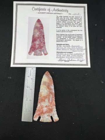 Garth Slough with Byron Anderson COA from Union County, Tennessee ex - Lester Bennington Collection (1 of 8)