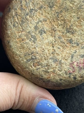 Discoidal Indian Artifact Arrowhead - 3