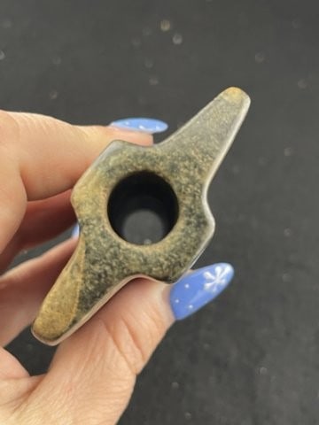 Bannerstone Indian Artifact Arrowhead - 4