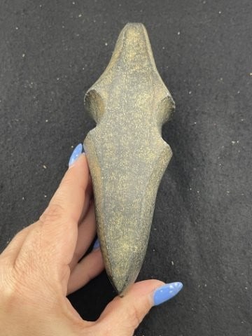 Grooved Axe Indian Artifact Arrowhead - 3