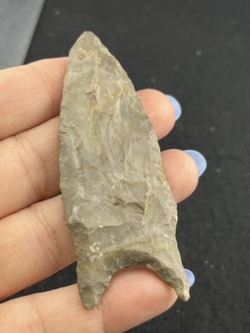 Dalton Indian Artifact Arrowhead - 3