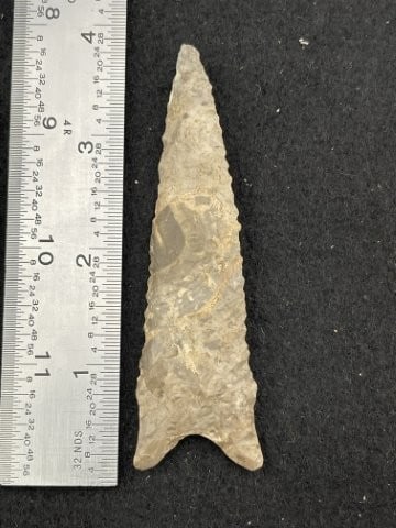 Dalton Indian Artifact Arrowhead (1 of 4)