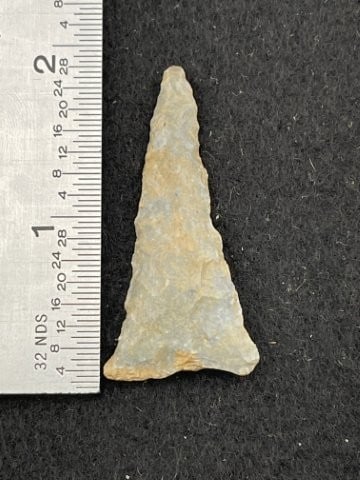 Triangle Indian Artifact Arrowhead (1 of 4)