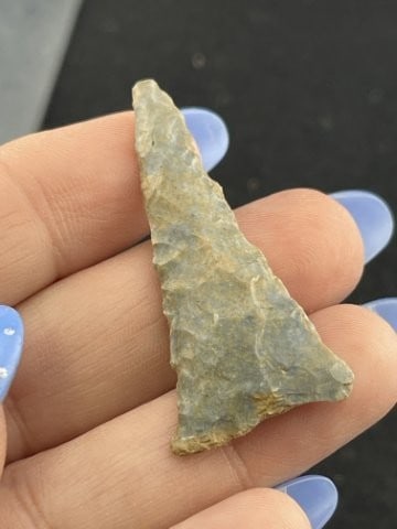 Triangle Indian Artifact Arrowhead - 3