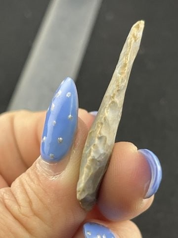 Triangle Indian Artifact Arrowhead - 4