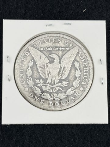1902 Morgan Silver Dollar Coin - 2