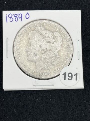 1889 O Morgan Silver Dollar Coin (1 of 2)
