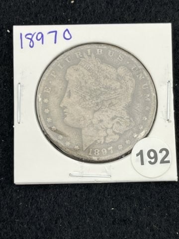 1897 O Morgan Silver Dollar Coin (1 of 2)