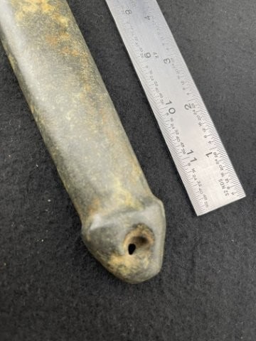 Dog Effigy Monolithic Axe Indian Artifact Arrowhead - 2