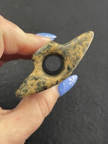 Bannerstone Indian Artifact Arrowhead - 4