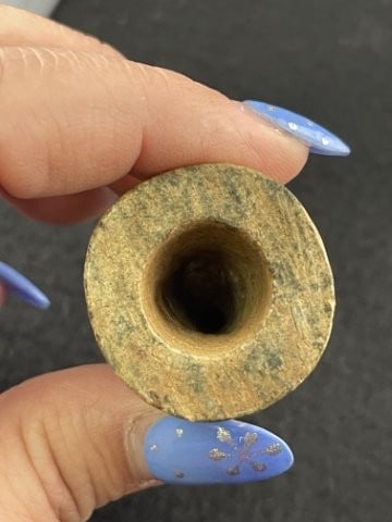 Stone Pipe Indian Artifact Arrowhead - 3