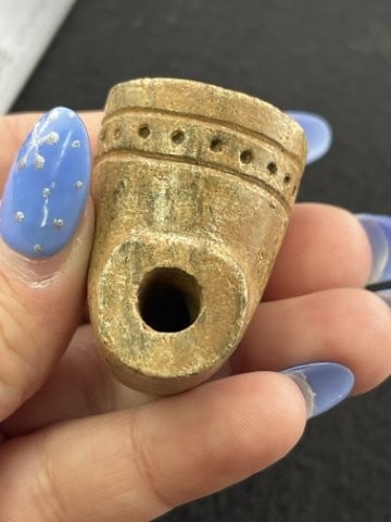 Stone Pipe Indian Artifact Arrowhead - 4