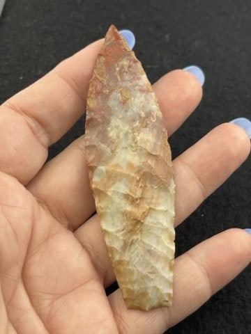 Agate Basin Indian Artifact Arrowhead - 3