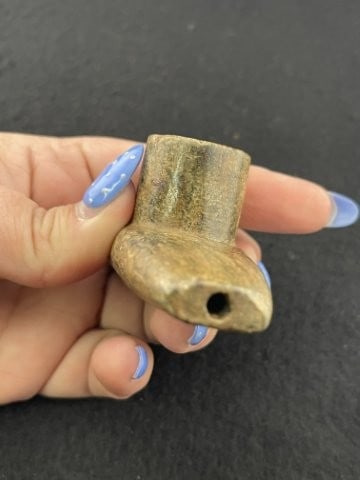 Stone Pipe Indian Artifact Arrowhead - 3