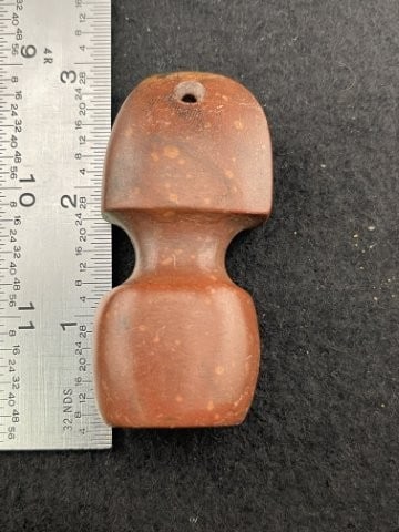 Red Stone Pipe Indian Artifact Arrowhead (1 of 7)