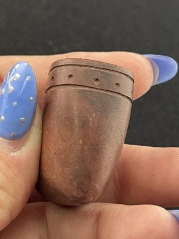 Engraved Stone Pipe Indian Artifact Arrowhead - 5