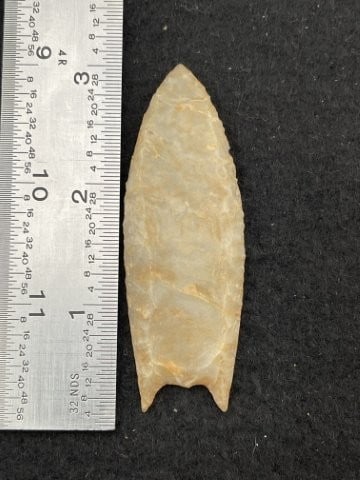 Folsom Indian Artifact Arrowhead (1 of 5)
