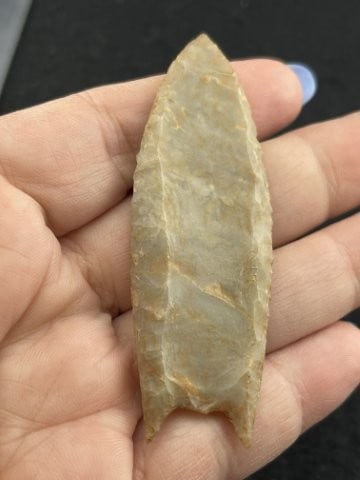 Folsom Indian Artifact Arrowhead - 4