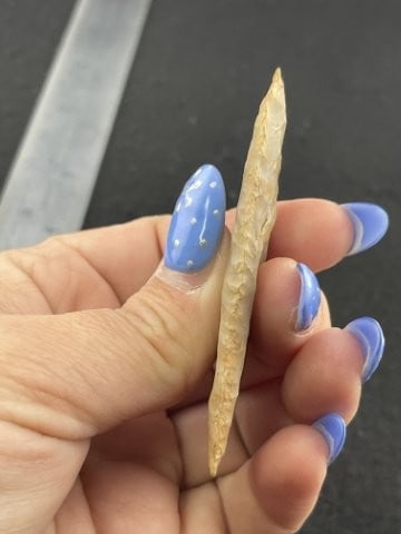 Folsom Indian Artifact Arrowhead - 5