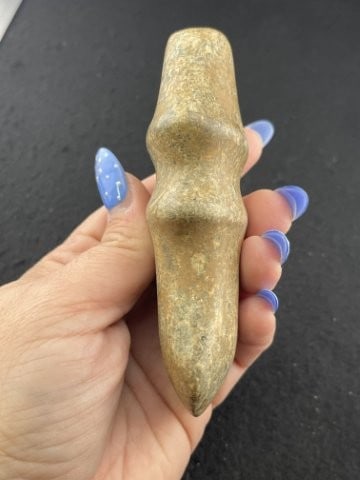 Grooved Axe Indian Artifact Arrowhead - 4