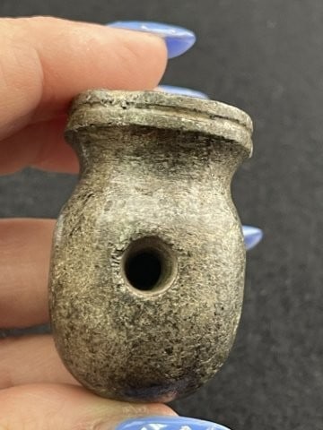 Stone Pipe Indian Artifact Arrowhead - 3