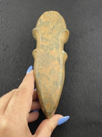 Grooved Axe Indian Artifact Arrowhead - 3