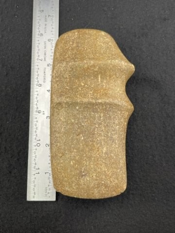 Grooved Axe Indian Artifact Arrowhead: KEY WORDS: INDIAN ARTIFACT ARTIFACTS ARROWHEAD ARROWHEADS NATIVE AMERICAN MISSISSIPPIAN QUAPAW CADDO POTTERY COINS MORGAN DOLLAR PEACE DOLLAR SILVER COINS. All coins have been Sigma tested for authent