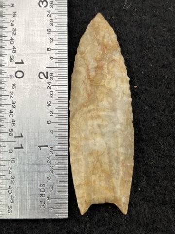 Folsom Indian Artifact Arrowhead (1 of 4)
