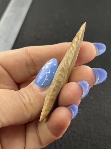 Folsom Indian Artifact Arrowhead - 4