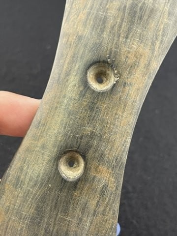 Gorget Indian Artifact Arrowhead - 3